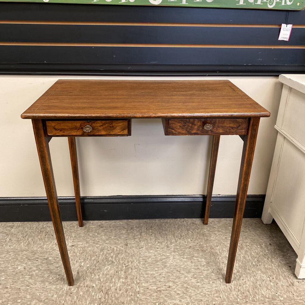 2 Drawer French Style Writing Desk