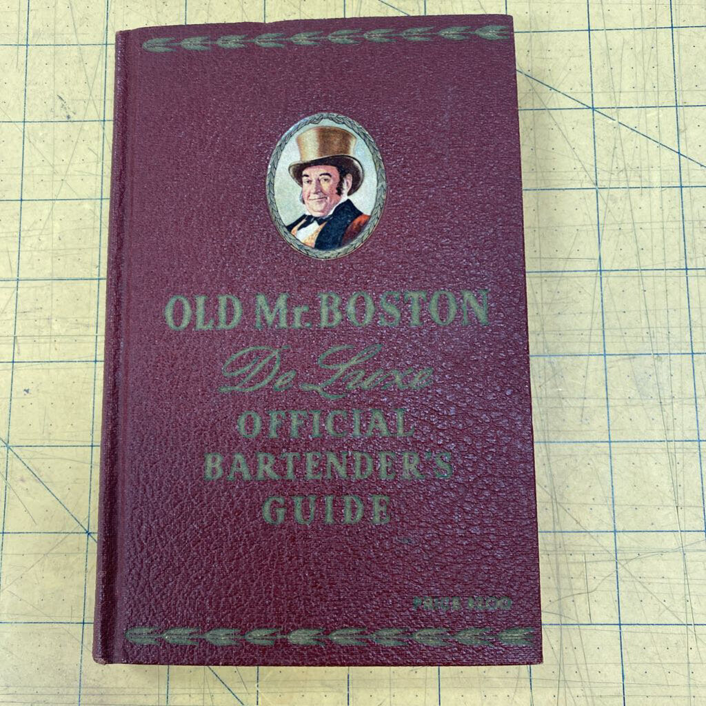 Old Mr Boston De Luxe Official Bar Tender's Guide