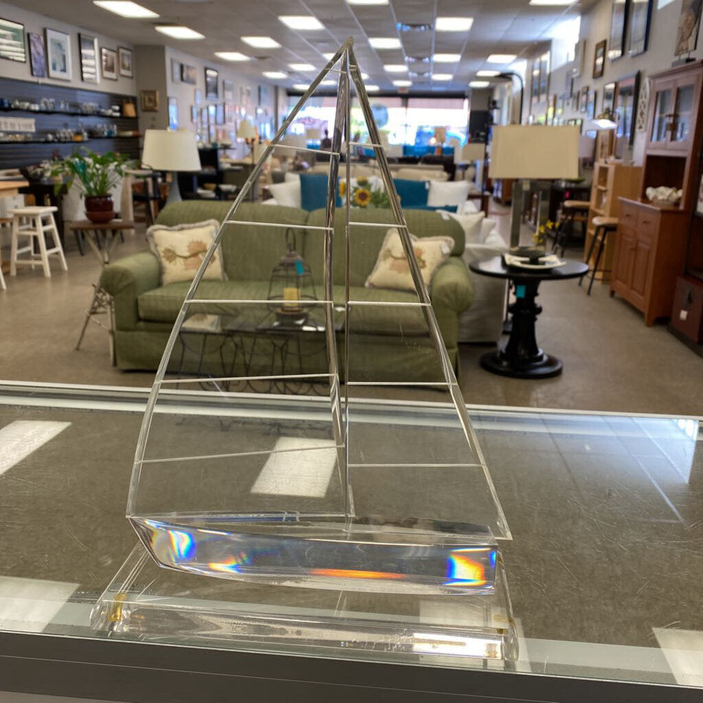 Wintrade Beverly Hills Acrylic Sailboat
