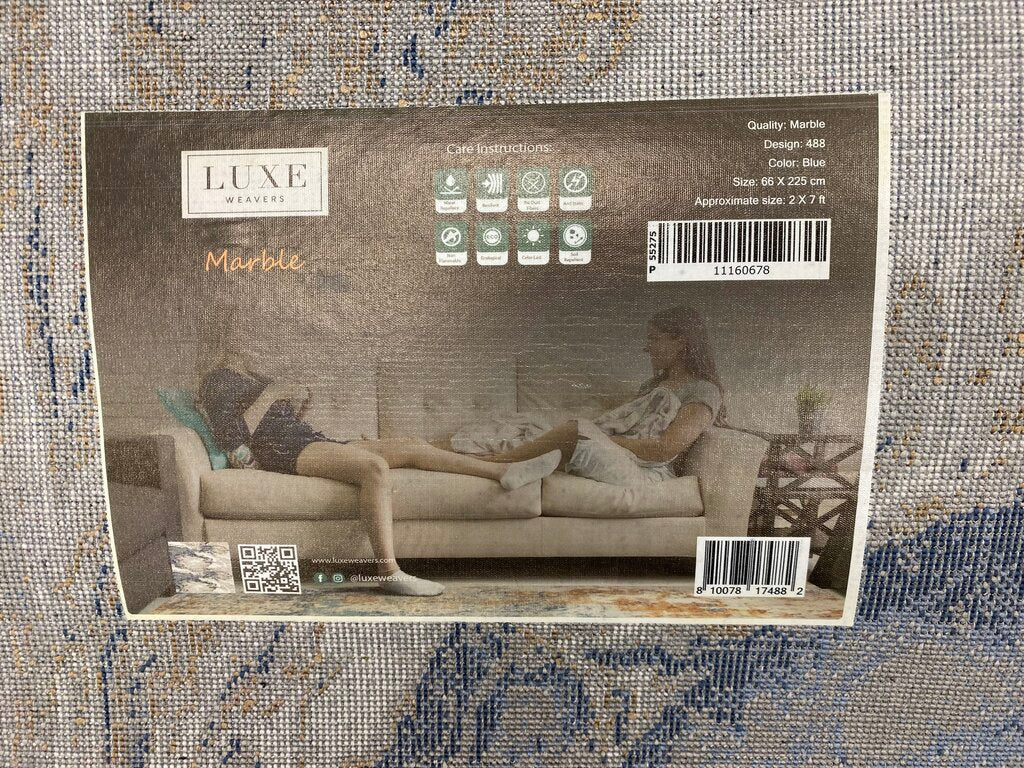 Luxe Weavers Marble 488 Runner