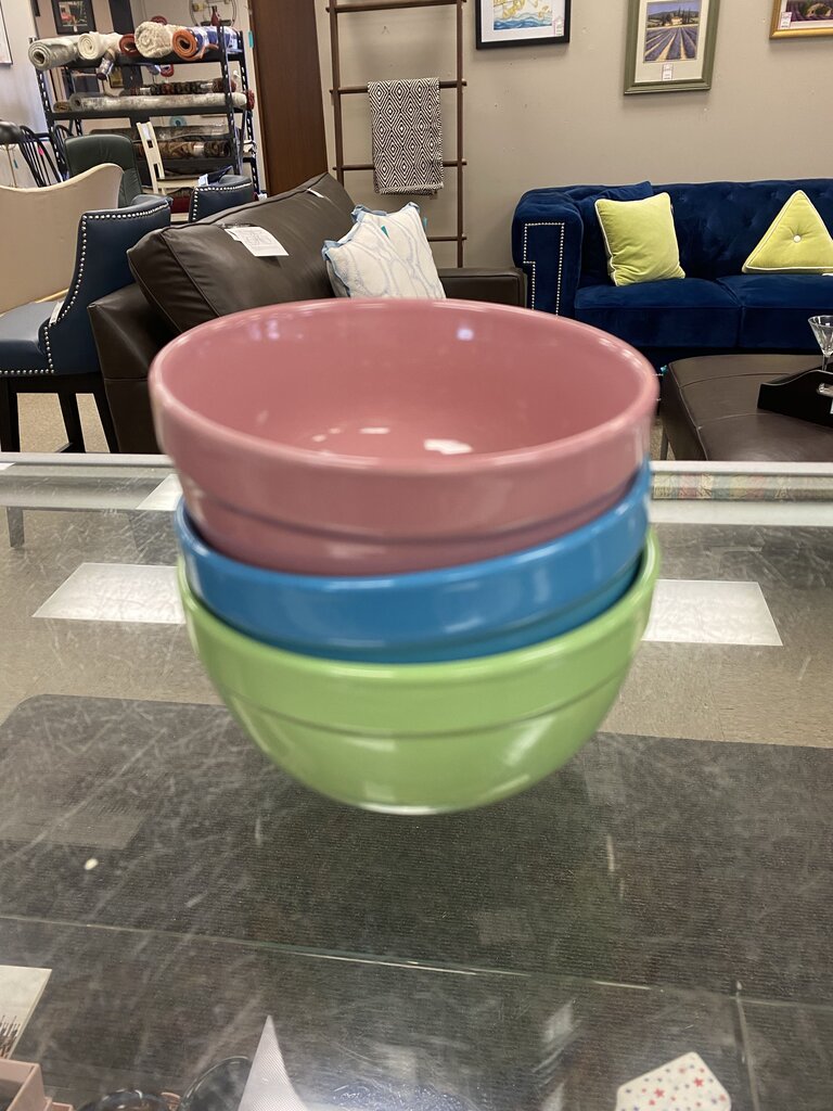 3x Banded Rice Bowls