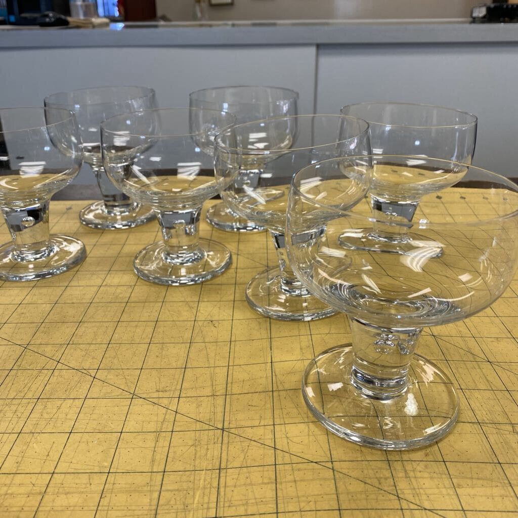 7x Stolzle Dublinn Champagne Glasses