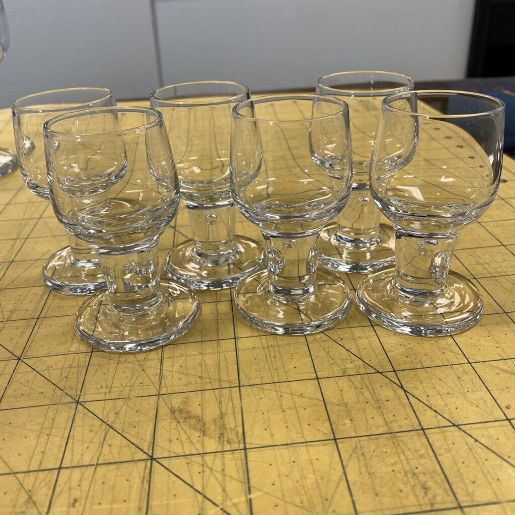 6x Stolzle Dublinn Cordial Glasses