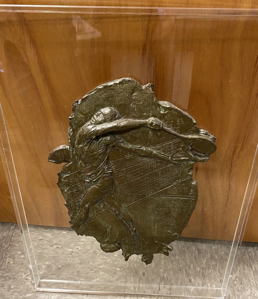 Stanley Bleifeld "High Backhand Smash"