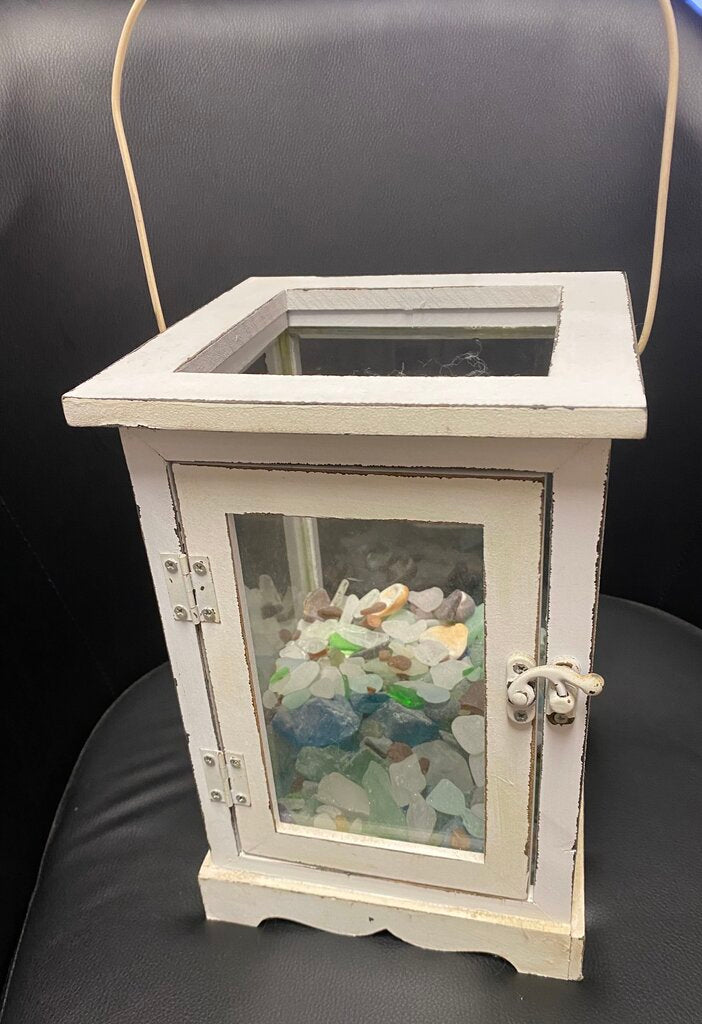 Farmhouse Style Hurricane Votive Holder