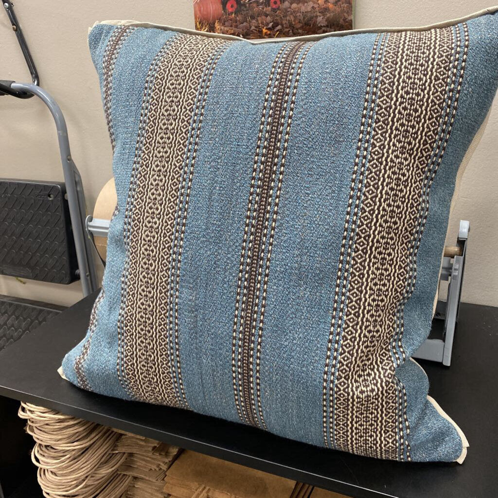 Serape Stripe/Velvet Pillow