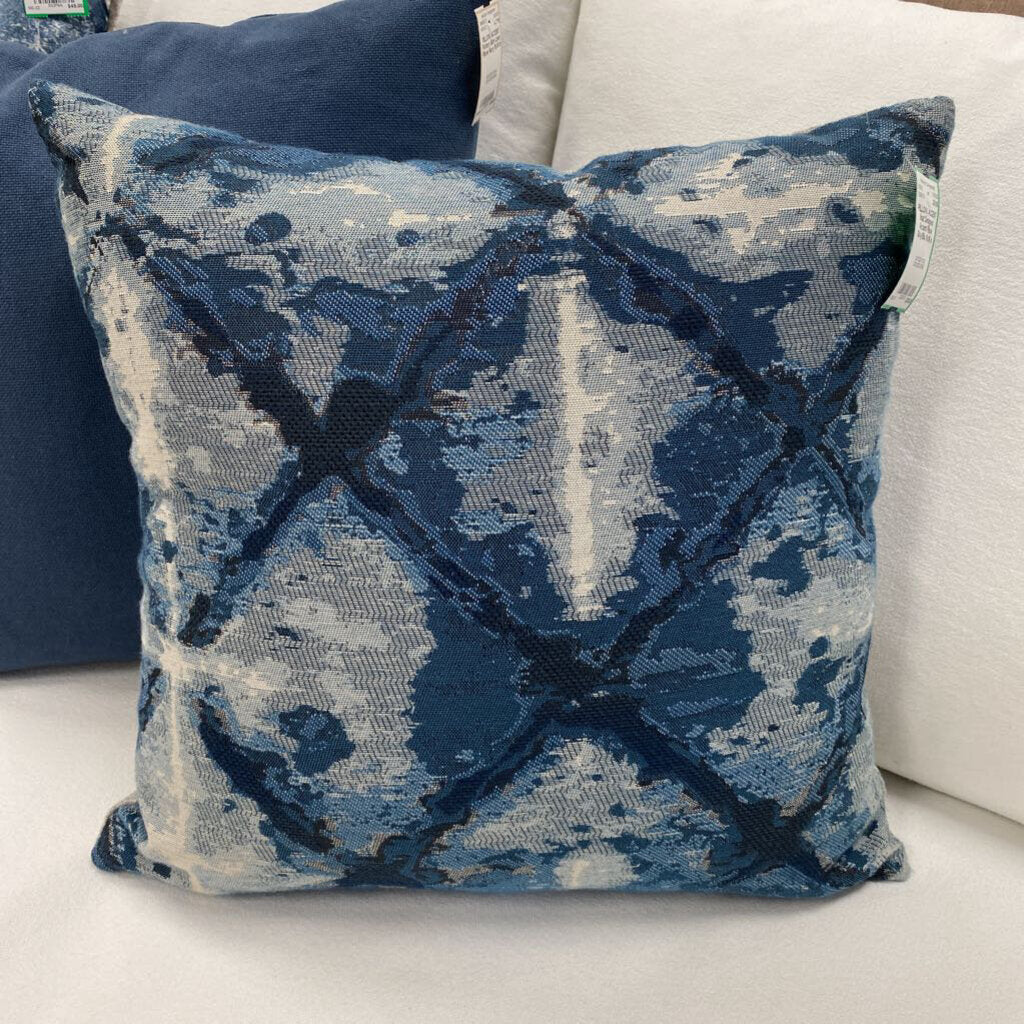 Ikat Designed Accent Pillow