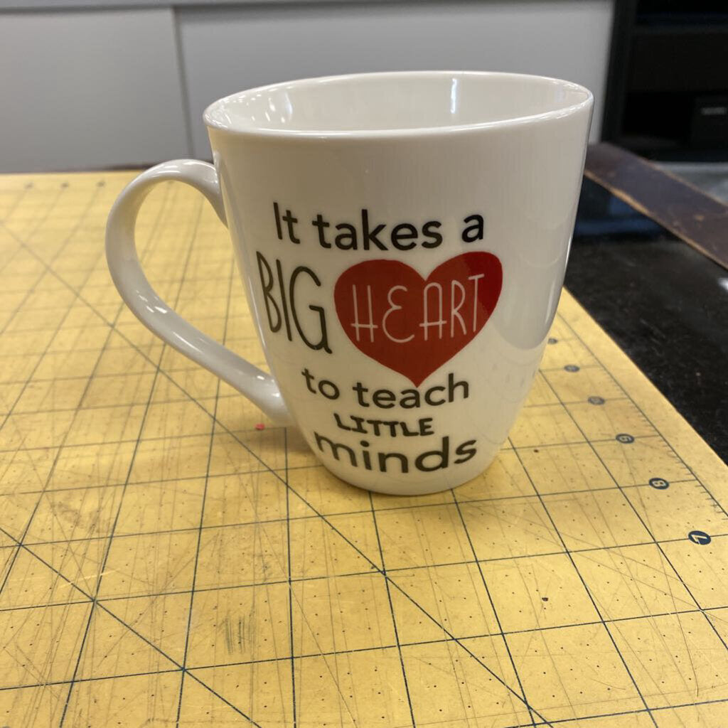 Big Heart Mug, Little Minds