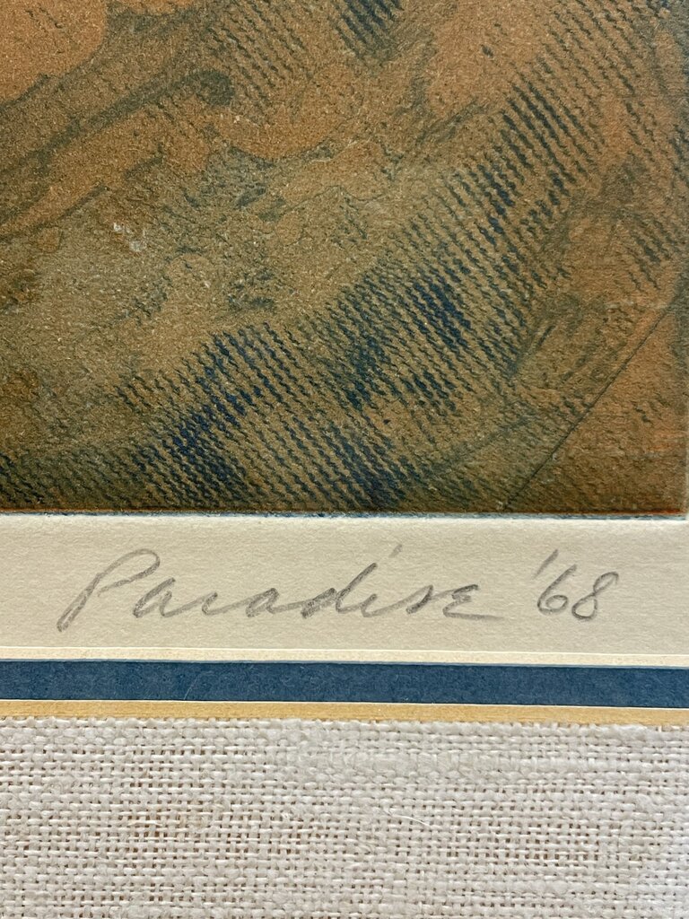 John Legere Lithograph "Carousel II"