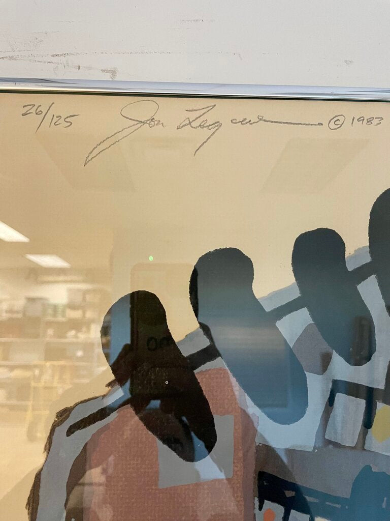 John Legere Silk Screen "Portland Performing Arts Center"