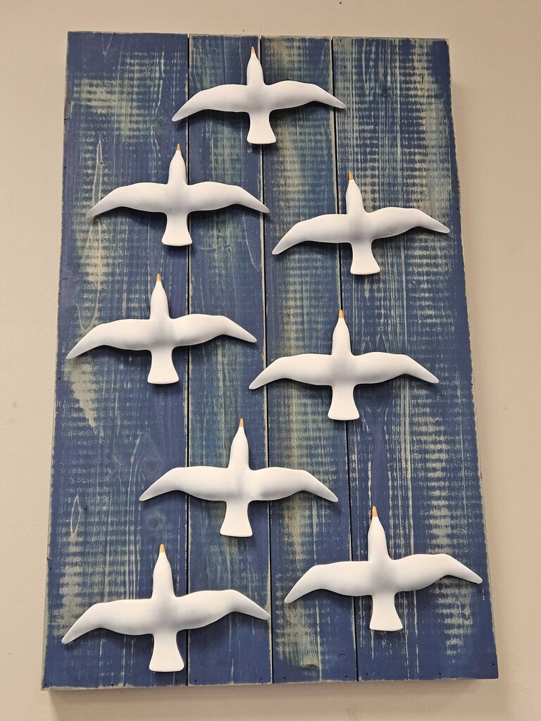 Flock of Seagulls Wall Art