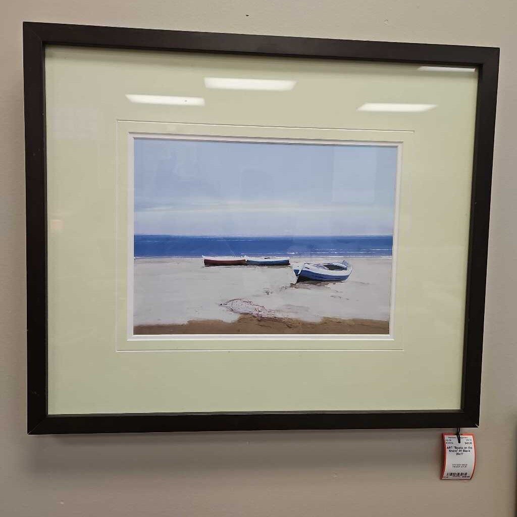 "Boats on the Shore" #1