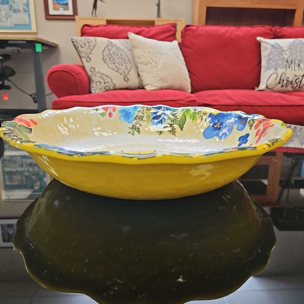 Pier 1 Imports Melamine Butterfly Serving Bowl