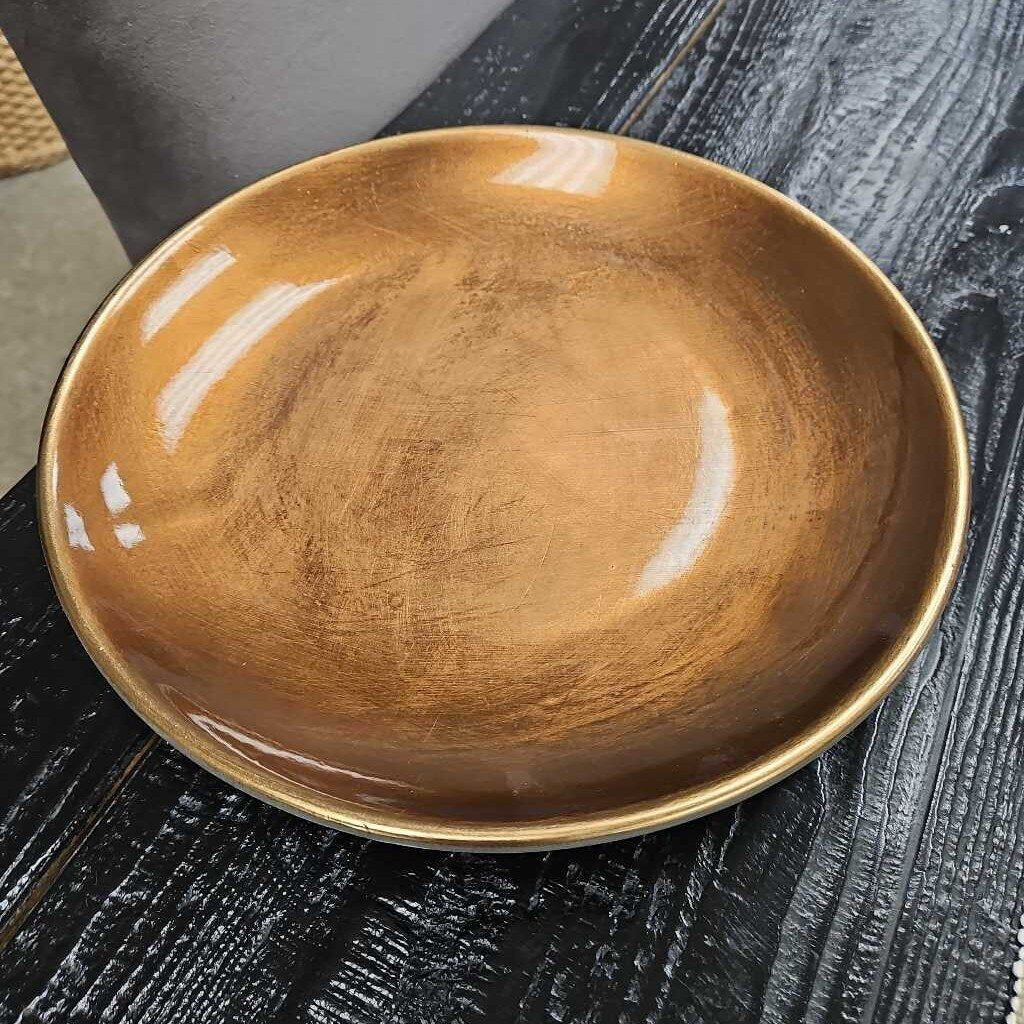 Glazed Ceramic Dinner Plate
