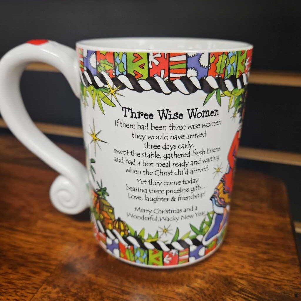 Three Wise Women Funny Holiday Mug