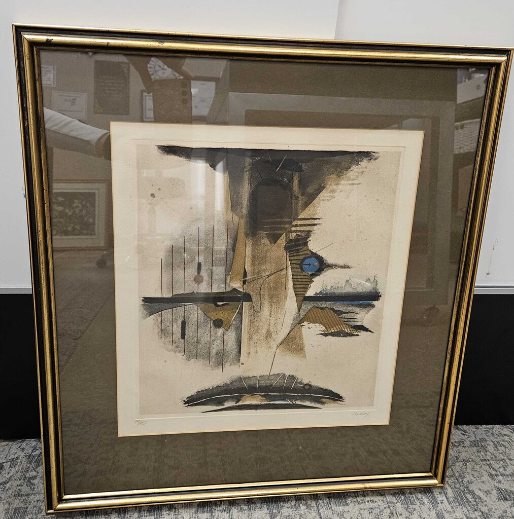 Abstract Screenprint by Beerj