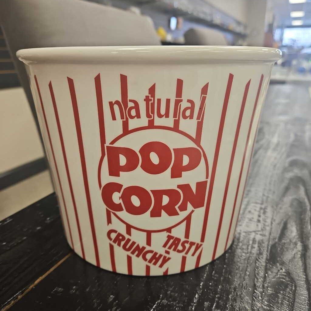 Williams Sonoma Ceramic Popcorn Bowl