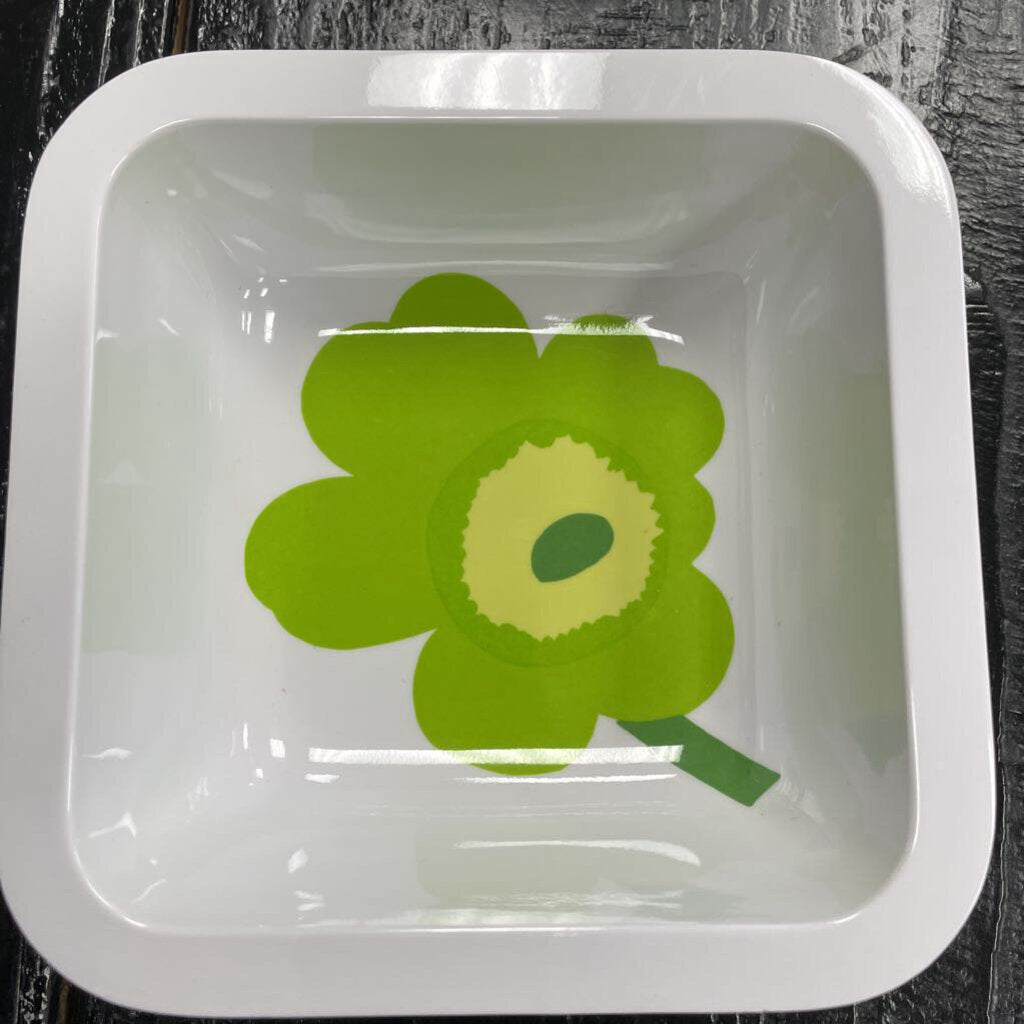 Marimekko by ZAK! Designs Unikko pattern melamine bowl, set of 6