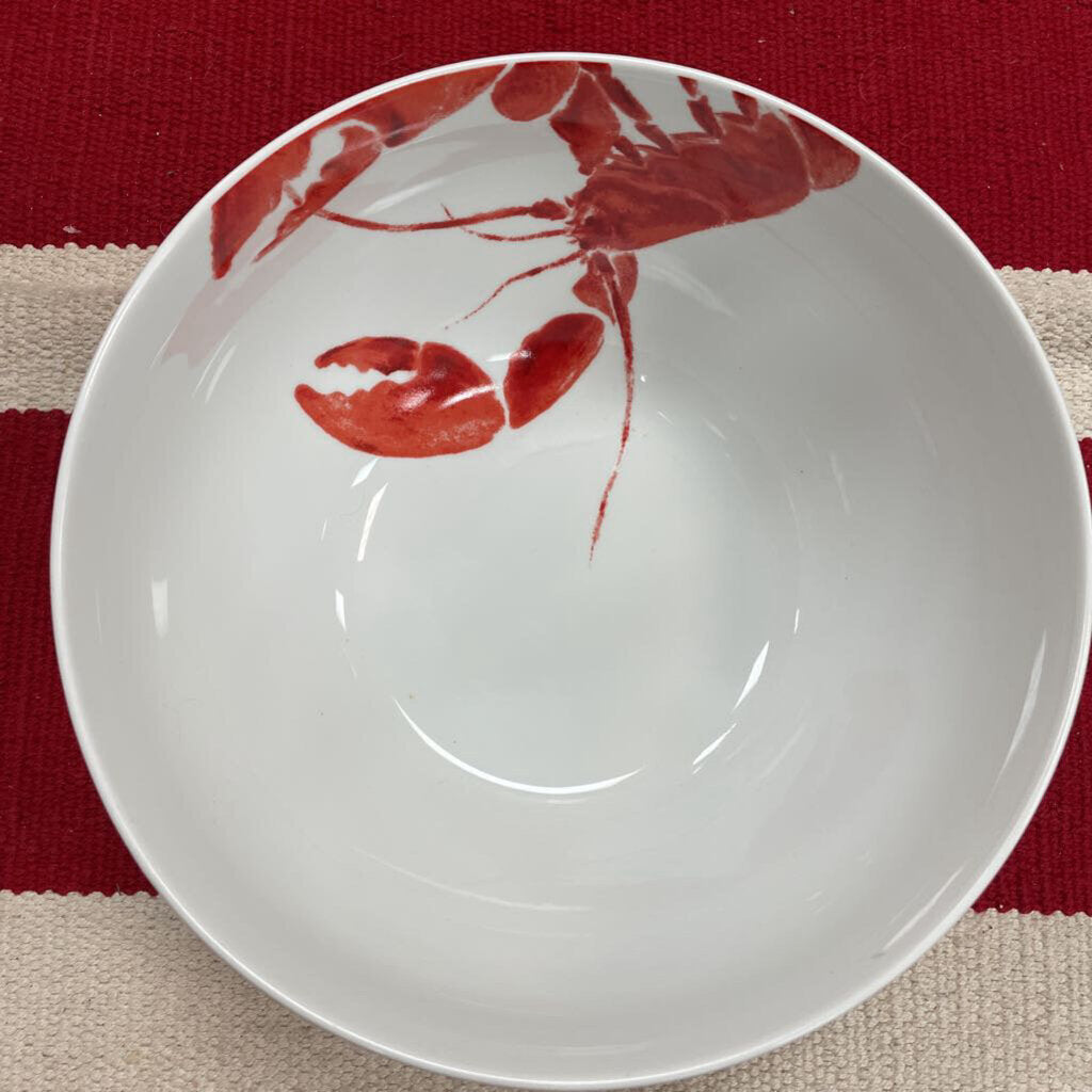Studio Nova "Lobster Red" Large Serving Bowl