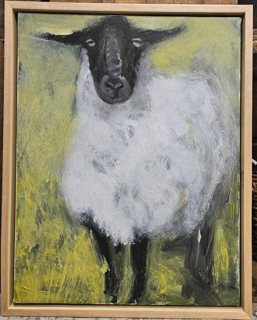 Gabriel Boray Original Oil on Canvas in Wood Frame