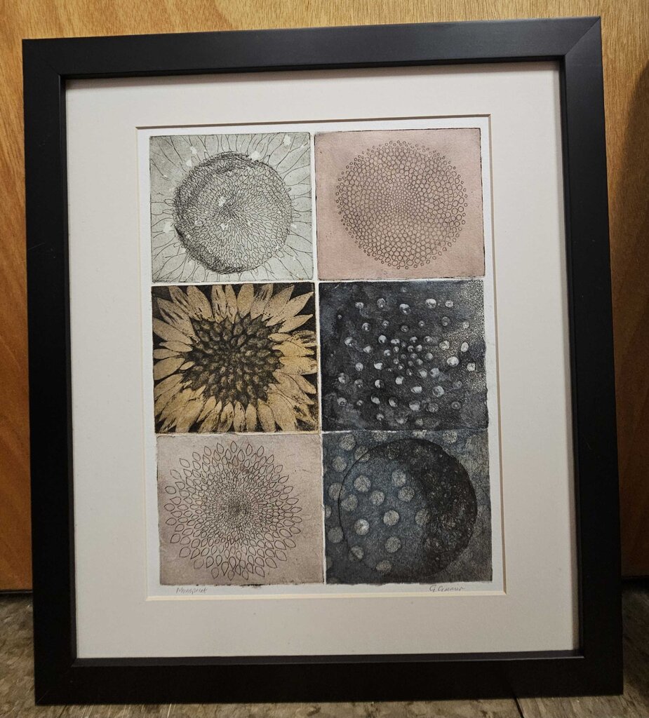 Monoprint Abstract Art by G. Grenier