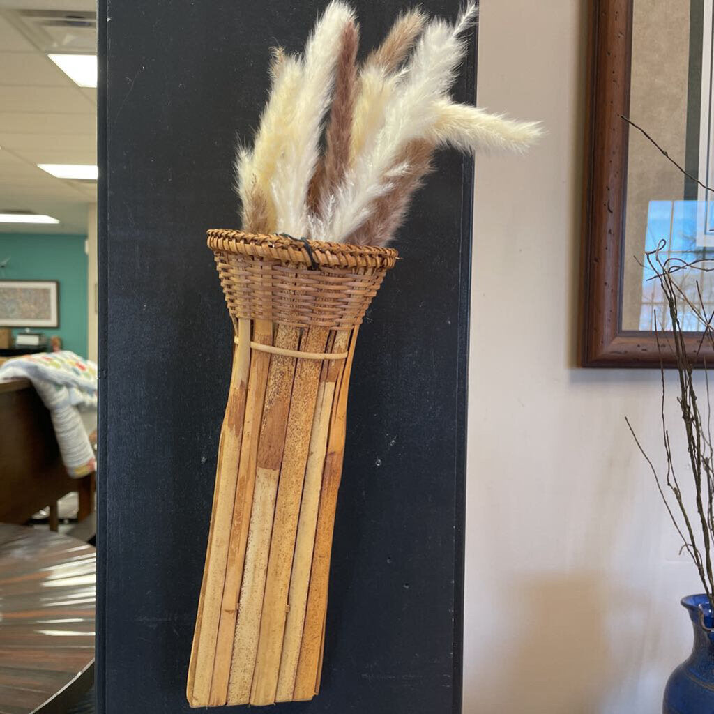 Handcrafted Bamboo Vase