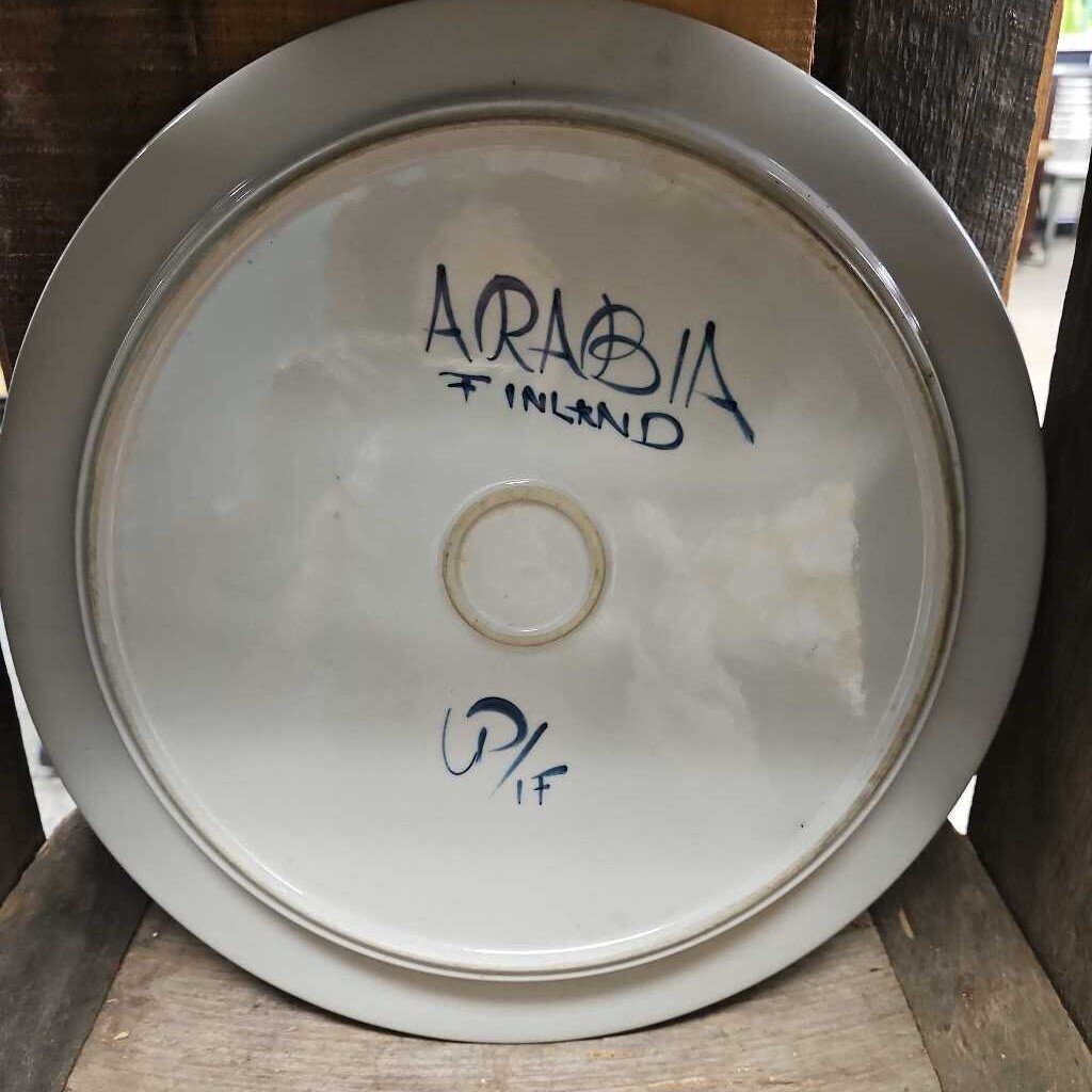 Arabia of Finland Anenome Chop Platter