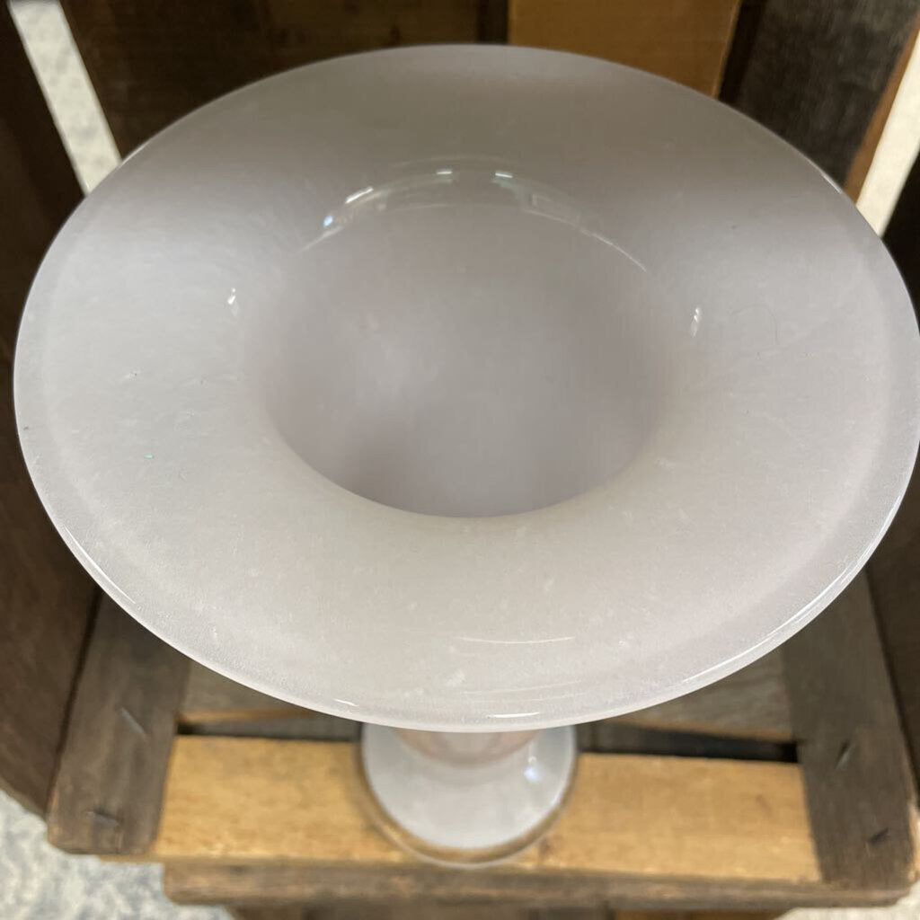 Elegant Pink Glass Vase