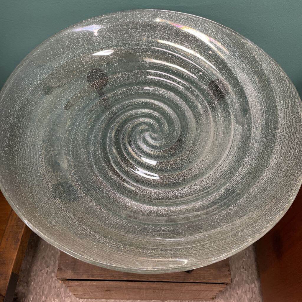 Vintage Glass Bowl Stand