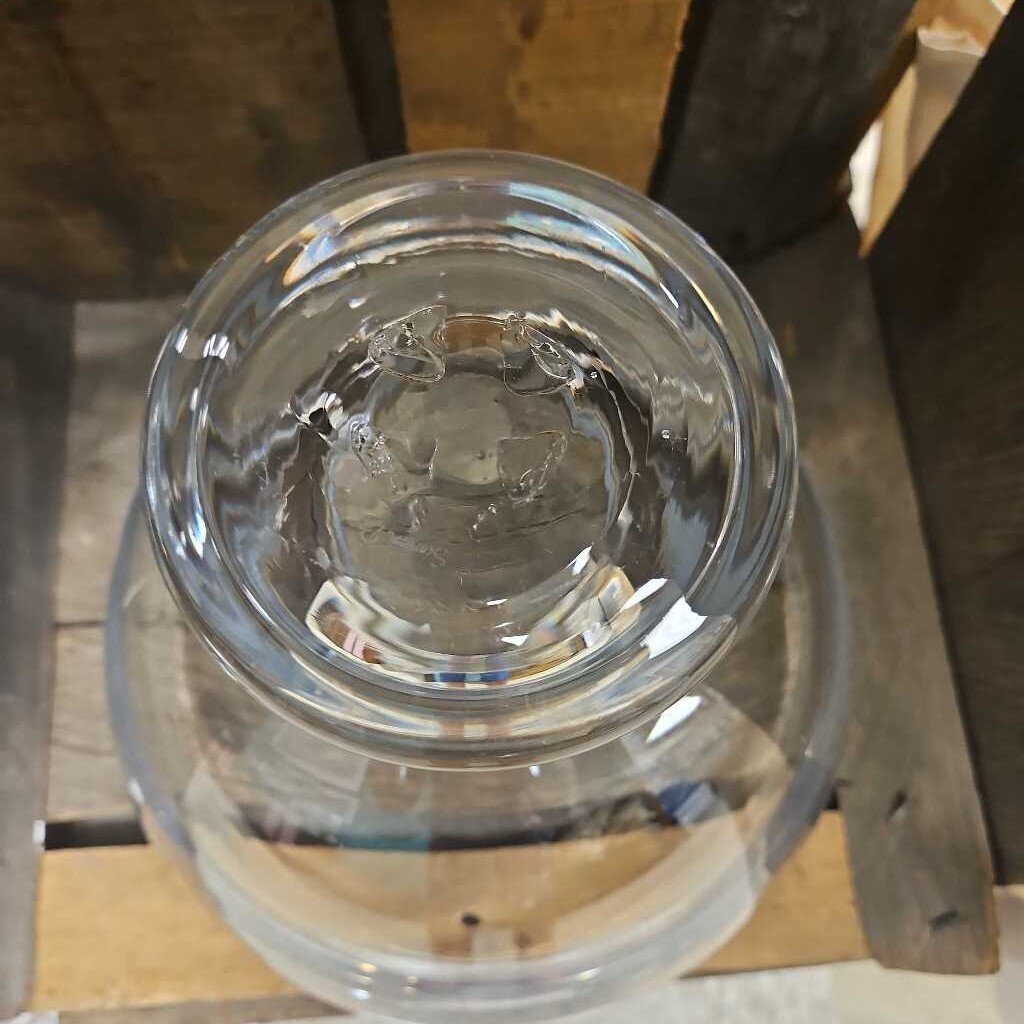 Vintage Simon Pearce Glass Centerpiece Bowl