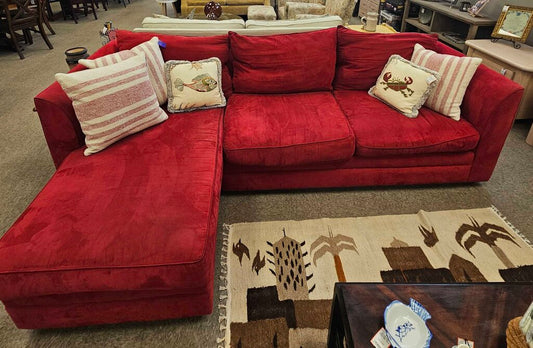Klaussner Sectional Sofa with Chaise