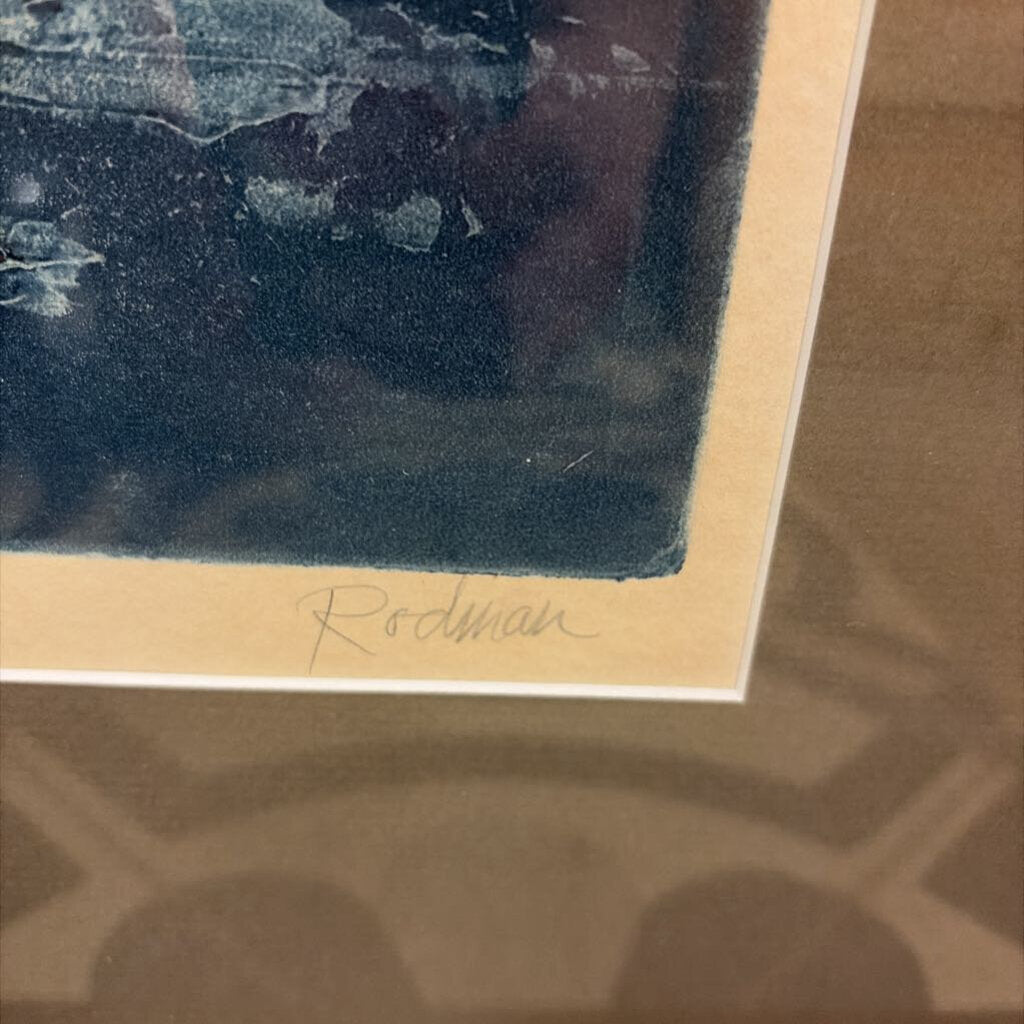 "Morning Mist IX" by Ruth Rodman, Signed, Framed