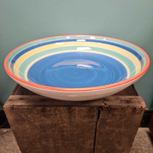 Pier 1 Imports Italian Swirl Serving Bowl