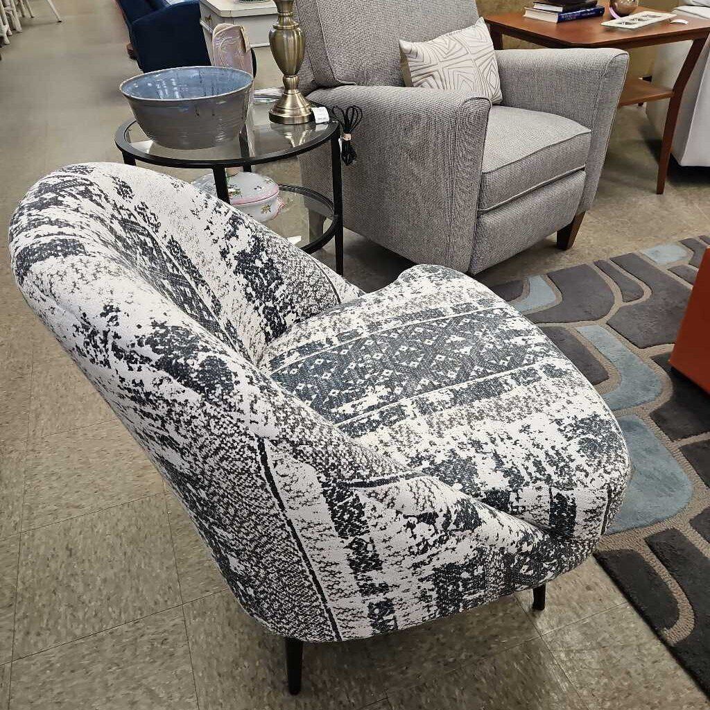 Arhaus Barrel Back Upholstered Chair