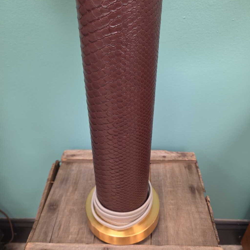 Safavieh Ollie Faux Snakeskin Table Lamp (2 Available)