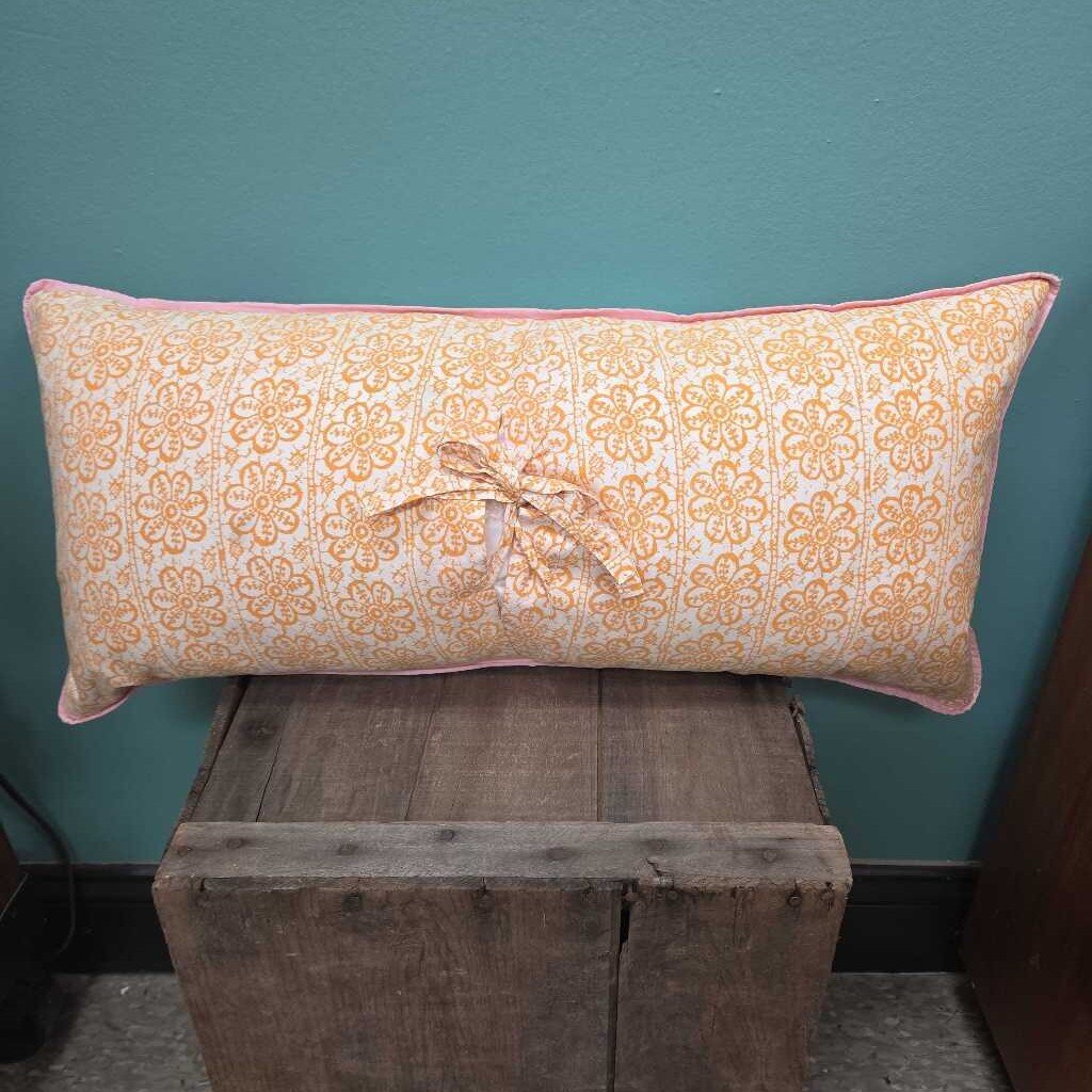 The Land of Nod Mandala Pattern Accent Pillow with Down Fill