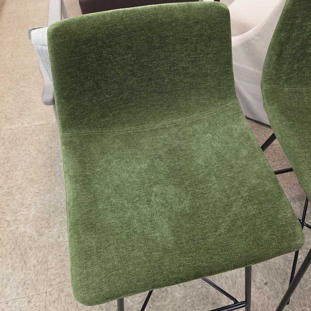 Poly & Bark Paxton 24" Velvet Counter Stool (3 Available)