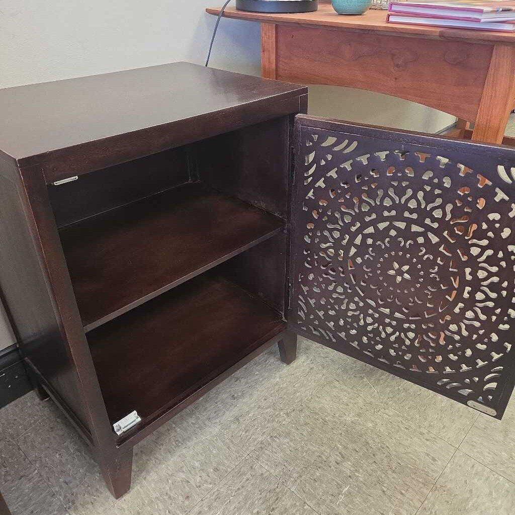 Safavieh Thea One Door Carved Nightstand (2 Available)