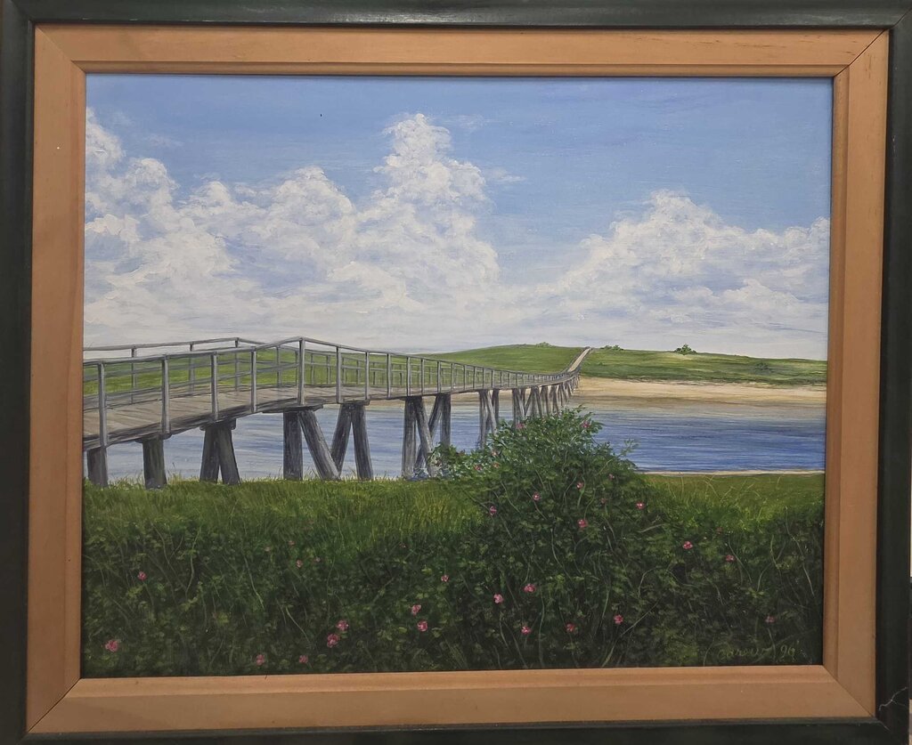 Original Framed Oil on Canvas - Ogunquit, ME