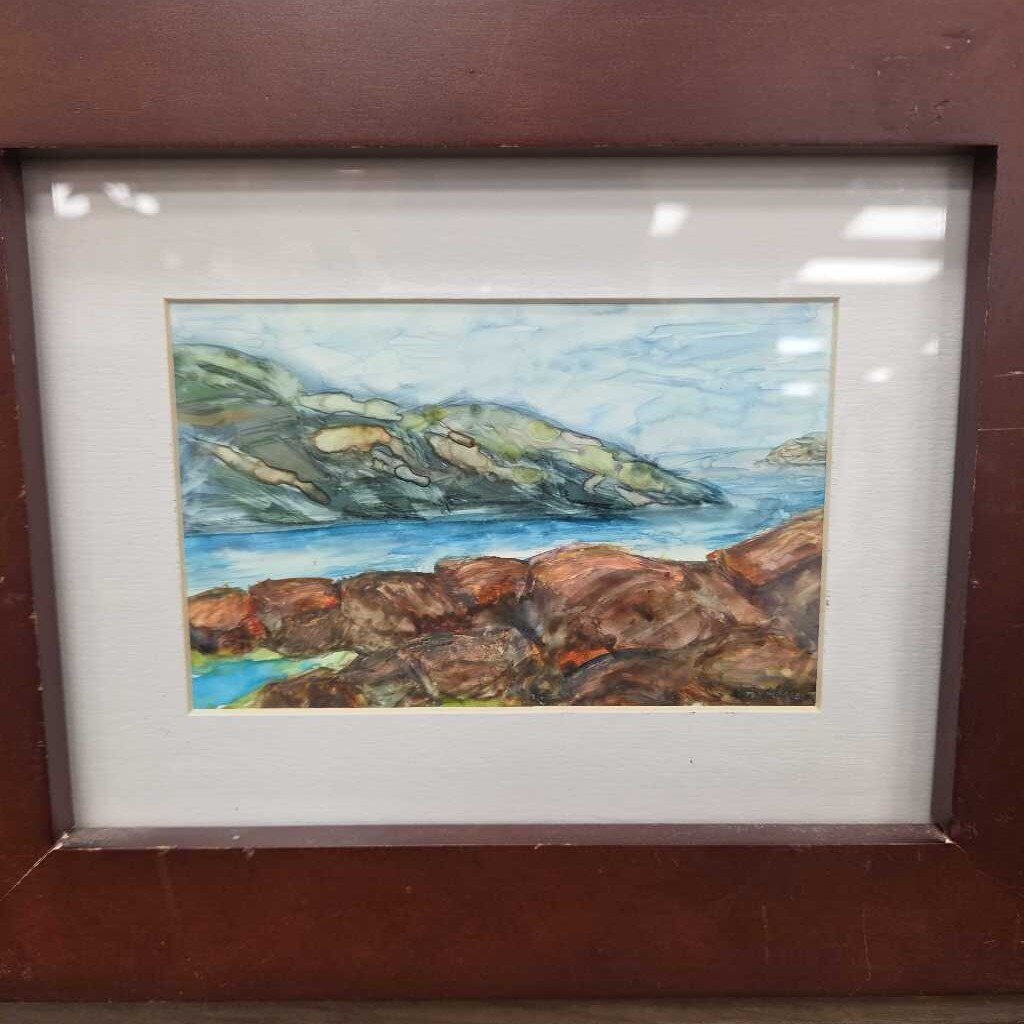 "Manana" - Original Watercolor on Yupo by Rita Haunert