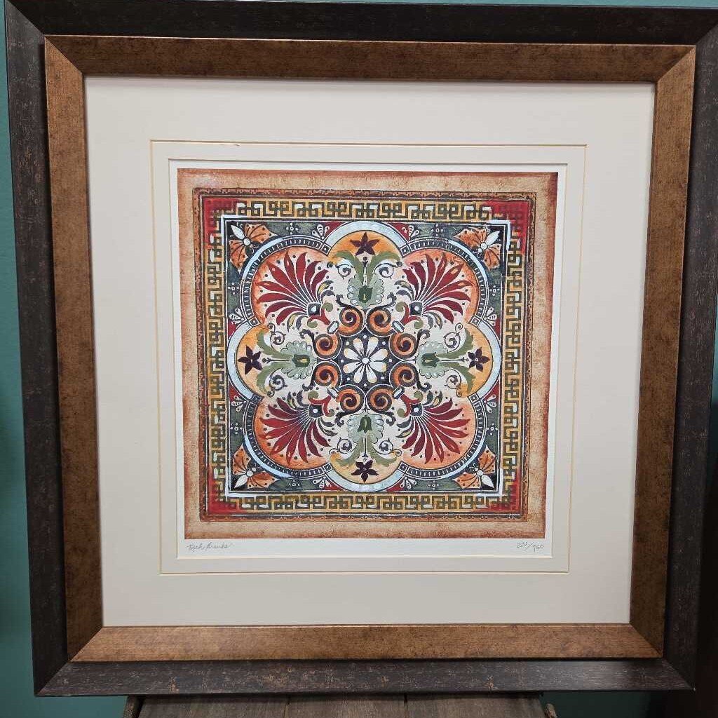 Ruth Franks "Italian Tile III" Limited Edition Giclee Print (220/950)