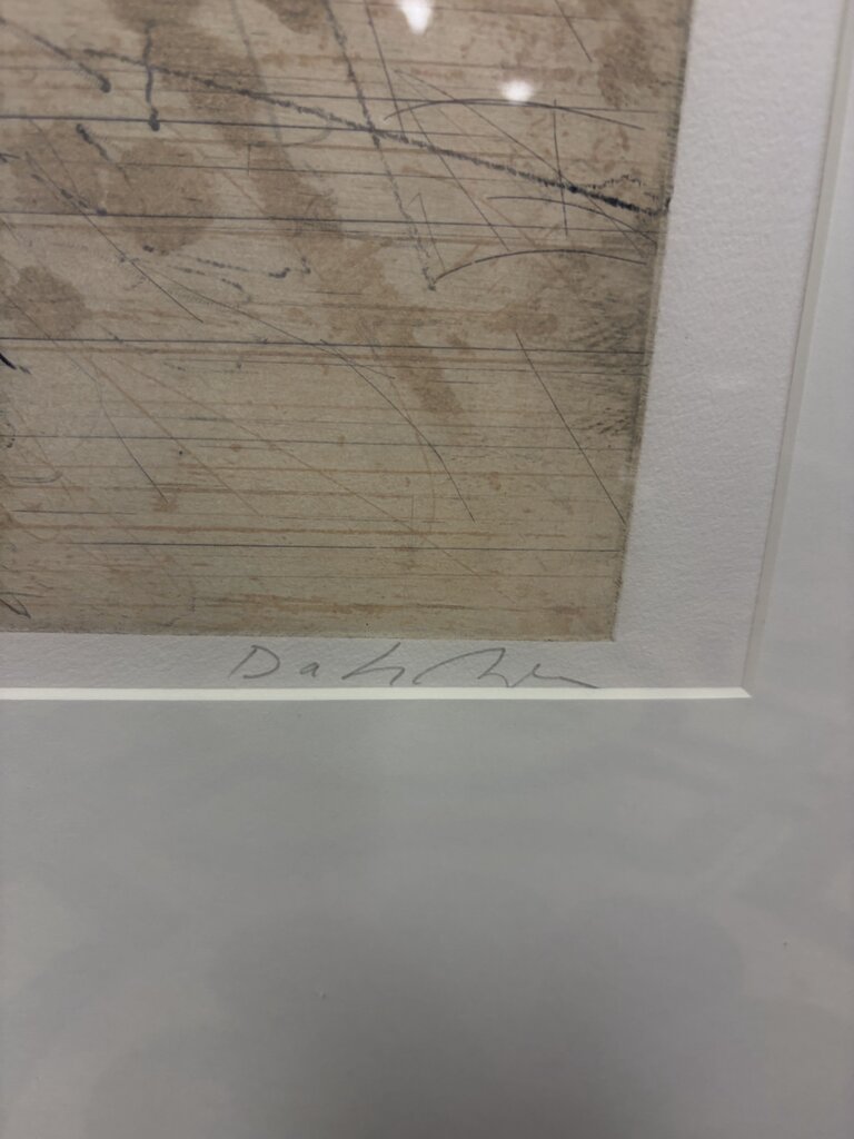 "Bewegung im Raum" by Karl Fred Dahmen - Color Etching on Paper (10 of 75)