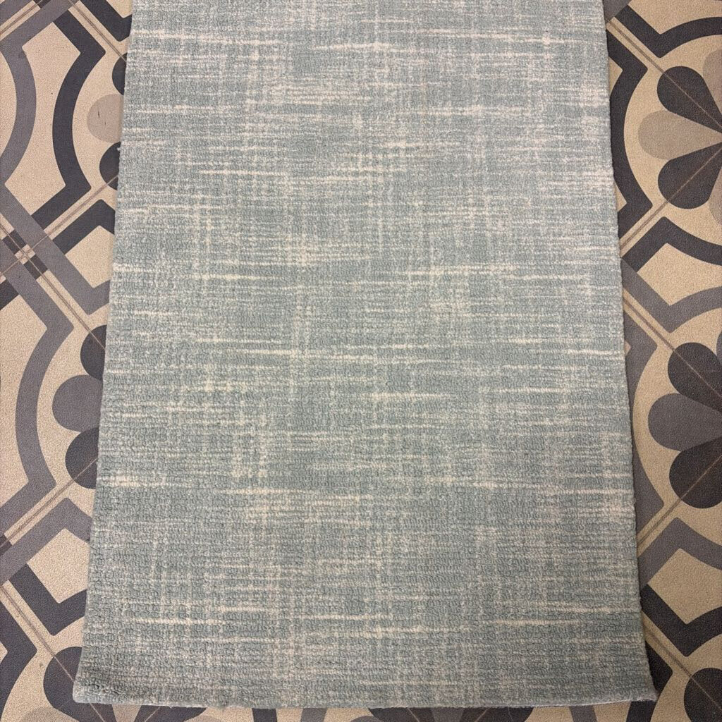 Dash & Albert Hand Tufted Mirco Hooked Wool Crosshatch Sky Area Rug
