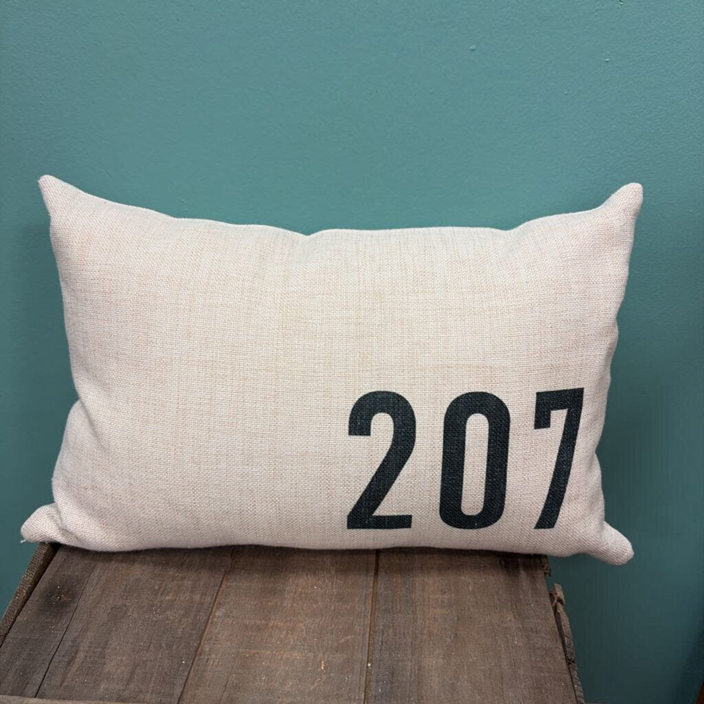 "207" 521 Handmade Accent Pillow