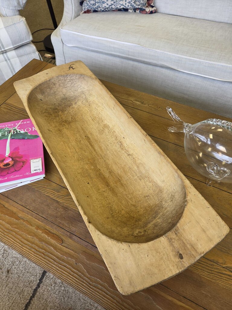 Natural Wood Decorative Bowl