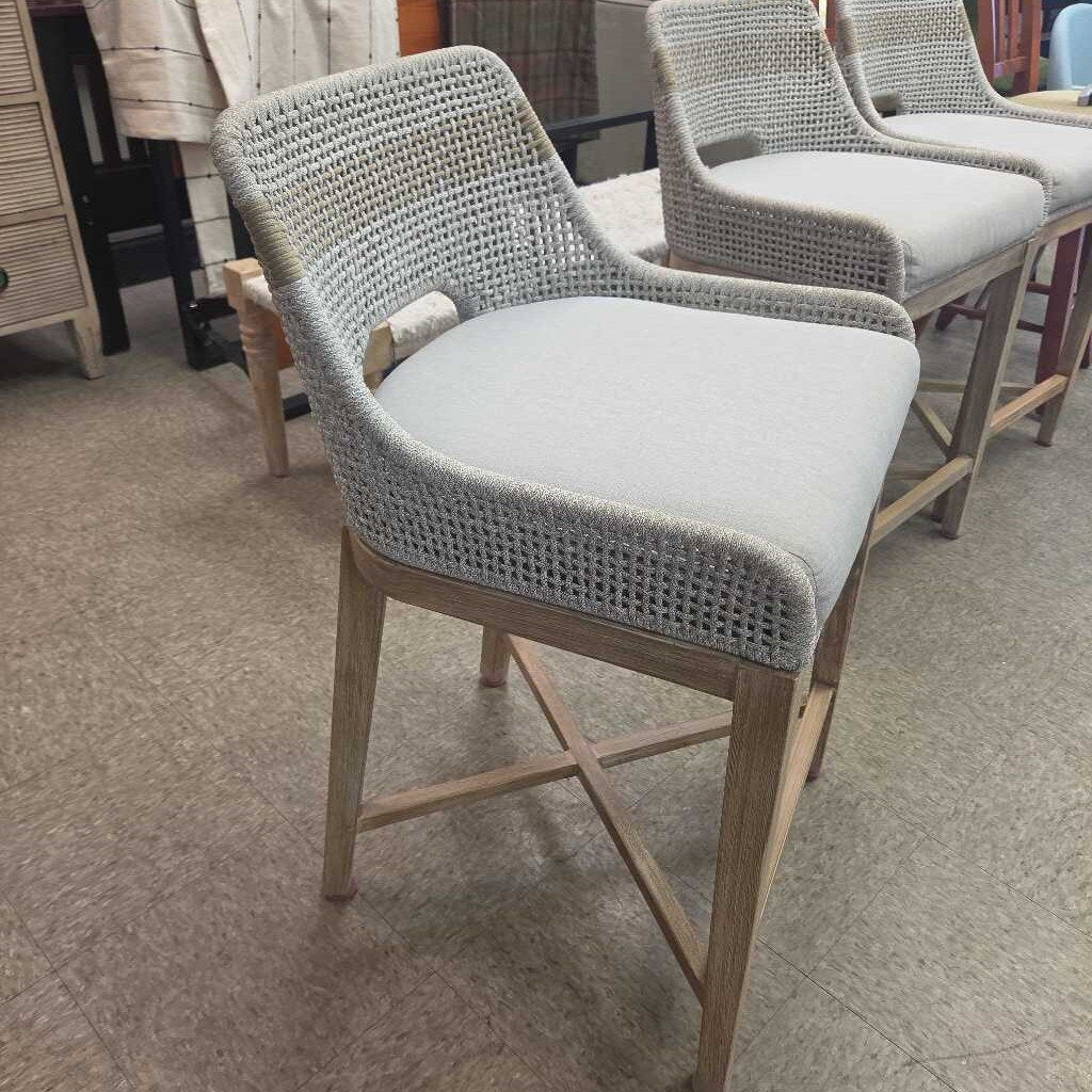 Casa Bella Decor Essentials for Living Tapestry Counter Stool