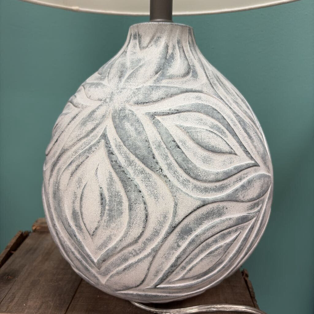 Currey & Co. Hadi Table Lamp with Drum Shade