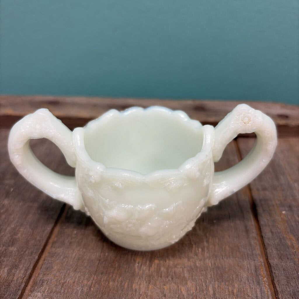Vintage Milk Glass Creamer