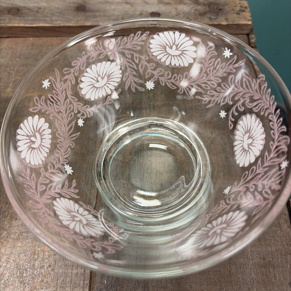 Vintage Painted Glass Bowls