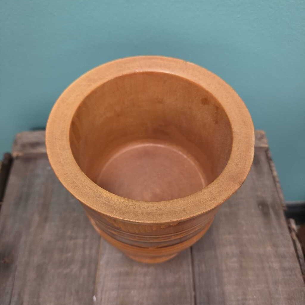 Hand Carved Wooden Chalice